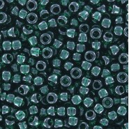 Toho seed beads 8/0 round Transparent Green Emerald - TR-08-939